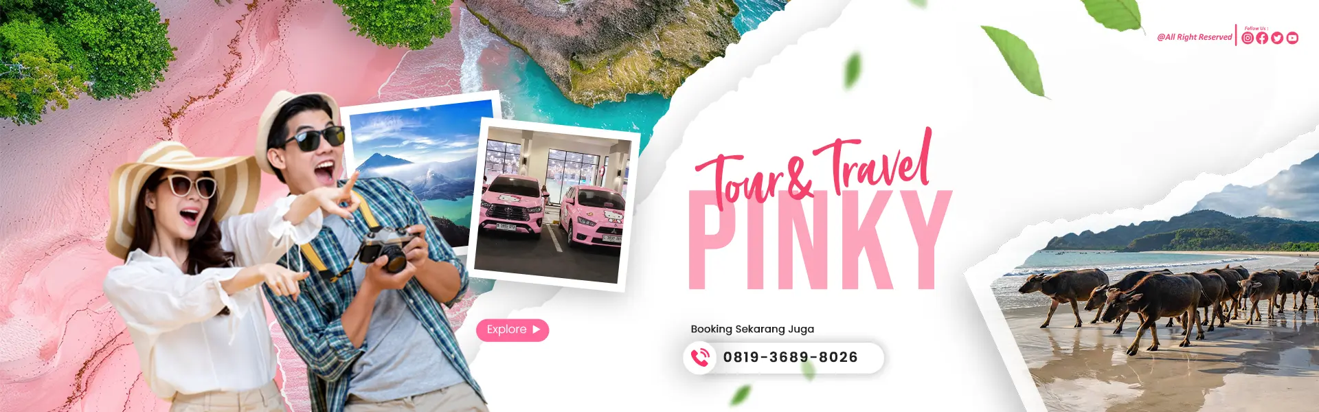 subheader Pinky Tour & Travel